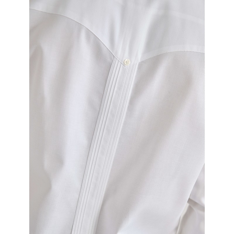 Guayabera 3.0 White Cohiba Atmosphere 100% Piquet Cotton men shirt
