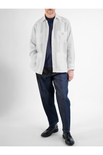 Guayabera Essential 100% Linen – Cohiba Atmosphere