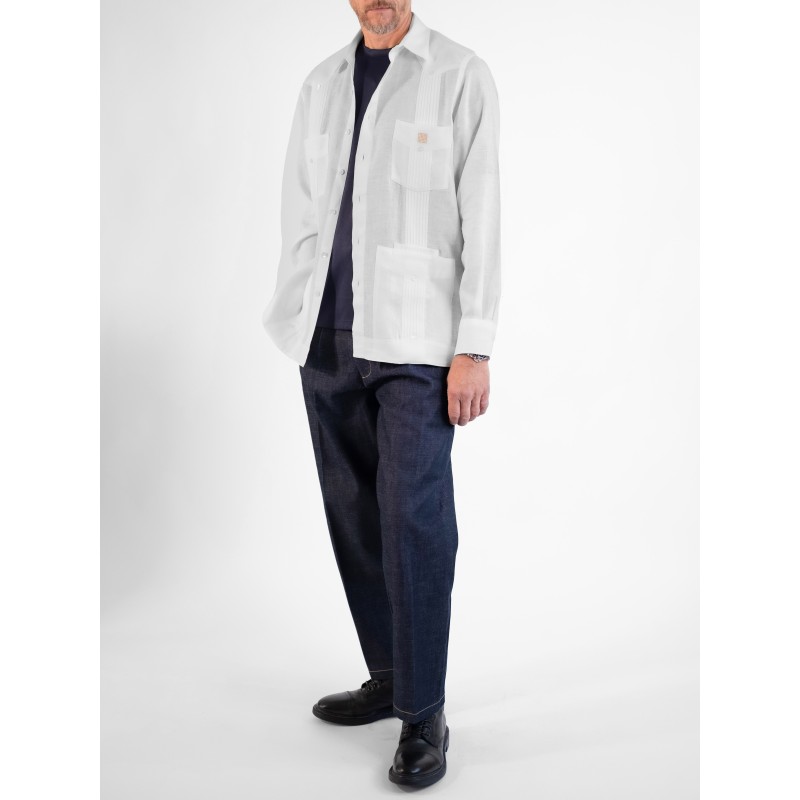 Guayabera Essential 100% Linen – Cohiba Atmosphere