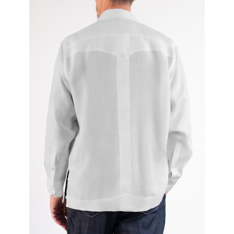 Guayabera Essential 100% Linen – Cohiba Atmosphere