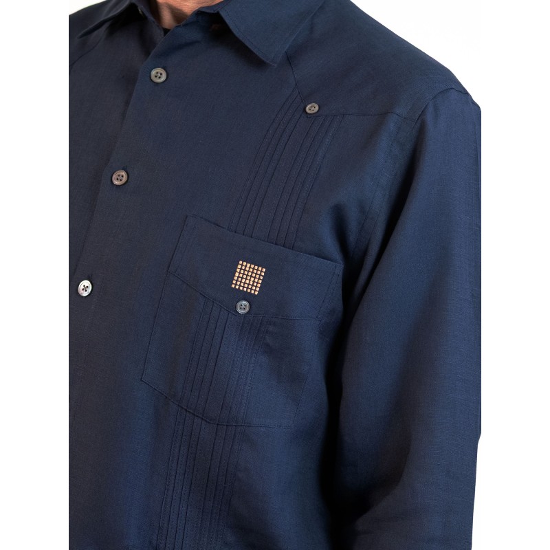 Guayabera Essential 100% Linen – Cohiba Atmosphere