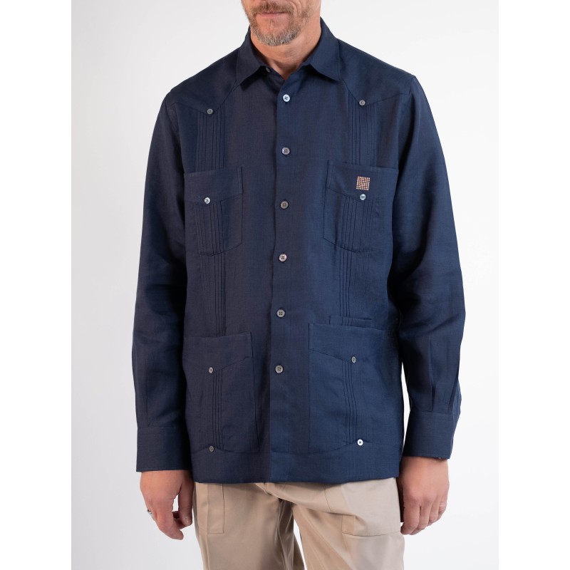 Guayabera Essential 100% Linen – Cohiba Atmosphere